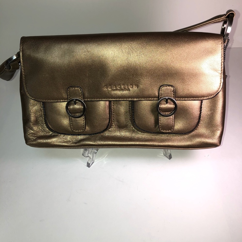Reaction by Kenneth Cole gold- bronze handbag - Picture 4 of 9